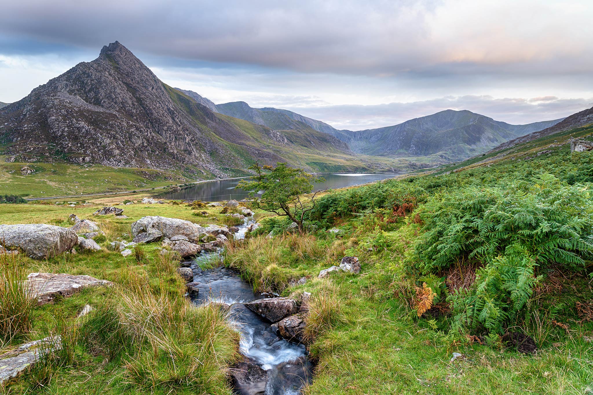 Mount Tryfan in Snowdonia, North Wales